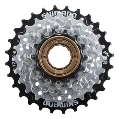 Freewheel Shimano MF-TZ510 - 6 Speed - 14-28T - Zilver / zwart