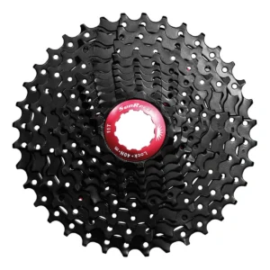Cassette Sunrace CSMX0 - 10 Speed - 11-36T - Zwart / rood