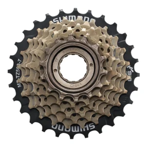 Freewheel Shimano MF-TZ500 - 7 Speed - 14-28T - Bruin / zwart