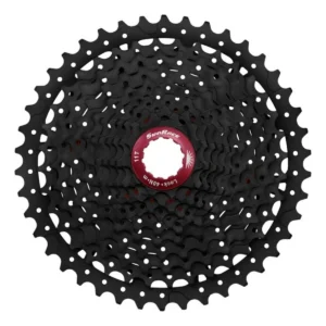 Cassette Sunrace CSMX8 - 11 Speed - 11-42T - Zwart / rood