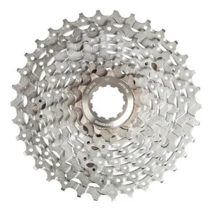 Cassette Shimano Deore XT CS-M770 - 9 Speed - 11-34T - Zilver