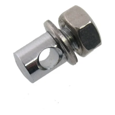 Rempijlboutje Gazelle M6x8 - chroom