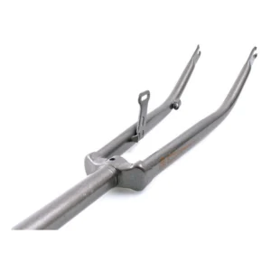 Voorvork 28" met 1" vorkbuis - trommelremnok en dynamohaak - grijs