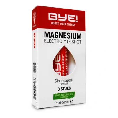 BYE! Electrolyte Magnesium Shot - sinaasappelsmaak (3 stuks)
