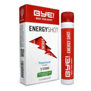 BYE! Energyshot pepermuntsmaak (3 ampullen)