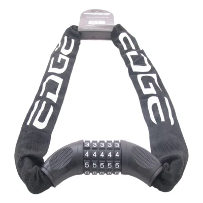 Kettingslot met code Edge Trace Code 90cm - zwart