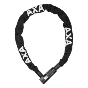Kettingslot Axa Absolute C5-90 met polyester hoes - zwart