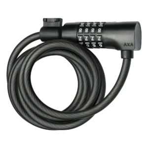 Kabelslot Axa Resolute C8-180 code - zwart