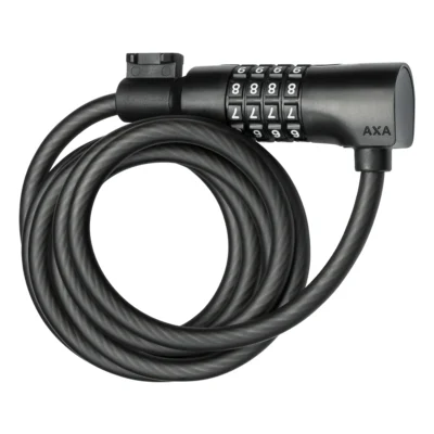 Kabelslot Axa Resolute C8-180 code - zwart