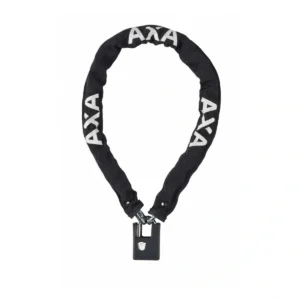 Kettingslot Axa Clinch+ 85/6 met polyester hoes - zwart