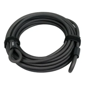 Slotkabel Axa Double Loop 1000/10 - zwart