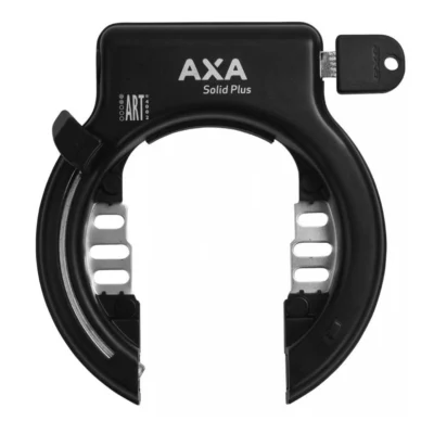 Ringslot Axa Solid Plus - zwart (werkplaatsverpakking)