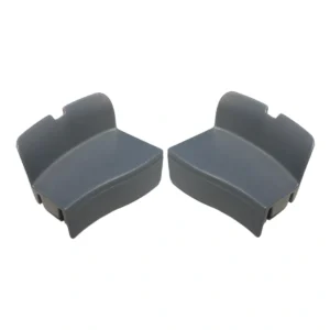 Afdekkapjes Axa Defender - zilver (set)