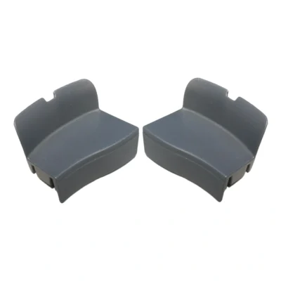 Afdekkapjes Axa Defender - zilver (set)