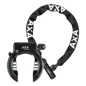 Set Ringslot Axa Solid Plus + Axa Linq City 100/7 - zwart