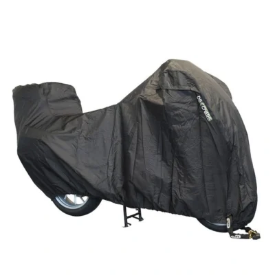 Motorhoes DS Covers ALFA TOPCASE XL - zwart