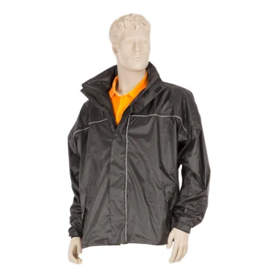 Regenjack Mirage Luxury Zwart - Maat L