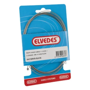 Schakel binnenkabel Elvedes 2250mm RVS Slick ø1,1mm Shimano / SRAM N-nippel (op kaart)
