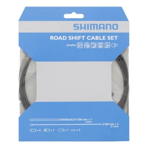 Versnellingskabelset Shimano Race RVS - zwart