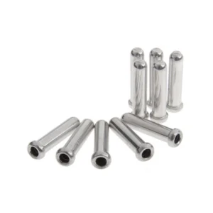 Anti-rafel nippel Shimano ø1.6mm aluminium - zilver (100 stuks)