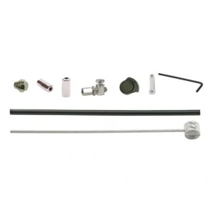 Rollerbrake kabelkit Elvedes BR-IM85/81/55/45 1700mm / 2250mm RVS - zwart (op kaart)