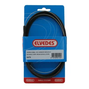 Versnellingskabelset 3/7-speed Elvedes Nexus 1700 / 2250 mm RVS - zwart (op kaart)