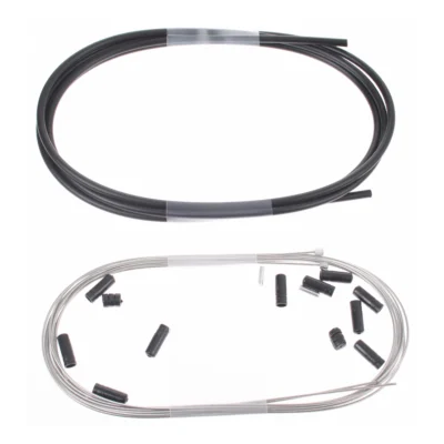 Versnellingskabelset Elvedes ATB / Race compleet - zwart (in doosje)