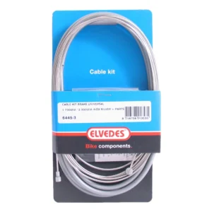 Universele remkabelkit Elvedes 1700mm / 2350mm verzinkt - zilver (op kaart)