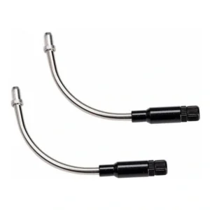 Verstelbare V-brake bochtjes 90° Elvedes RVS (2 stuks)