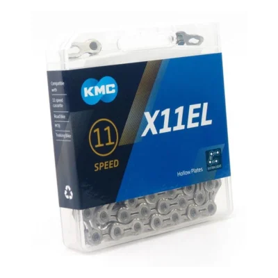 Ketting 11 speed KMC X11EL 1/2" x 11/128" - zilver