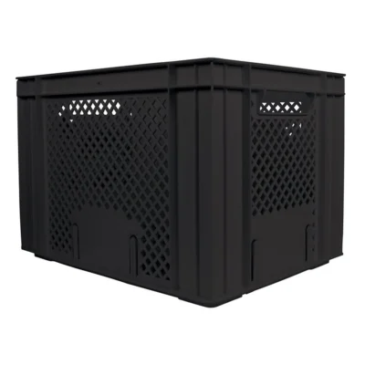 Fietskrat 31 liter - zwart