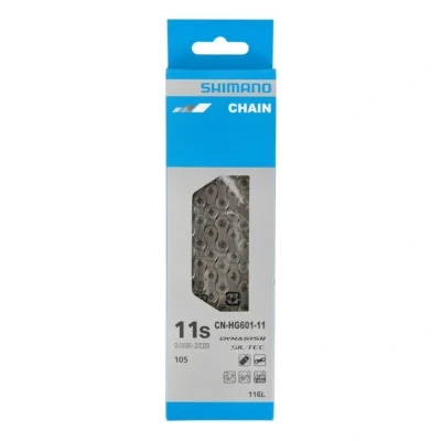 Ketting 11 speed Shimano HG601 105 Race/MTB/E-bike met Quick Link - 116 schakels (20 stuks werkplaatsverpakking)