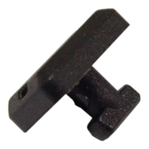 Bajonetsluiting Axa voor rond kettingscherm / voorzetscherm - zwart (werkplaatsverpakking)