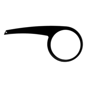 Kettingscherm Axa Wave 48T - zwart (winkelverpakking)