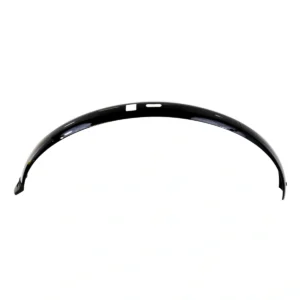 Achterspatbord Gazelle B50G R381 met kabelgeleider - glanzend zwart