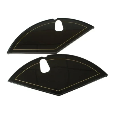 Jasbeschermers 28" Hesling Nostalgia Lakdoek - Slotgat - Zwart