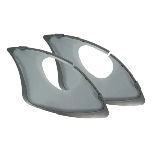 Jasbeschermers 28" Hesling Elegance 28-6 - Slot/remgat - Transparant / grijze rand