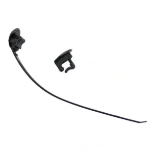 Jasbeschermer stripclip Hesling - zwart (2 stuks)