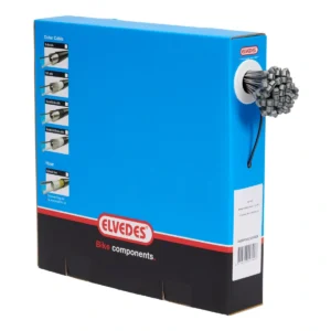 Rem binnenkabel Elvedes 2000 mm 1 x 19 draads RVS Slick ø1,5mm T-nippel ø7 x 6mm (doos à 100 stuks)