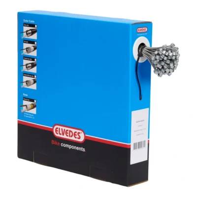 Rem binnenkabel Elvedes 2250 mm 7 x 7 draads RVS ø1,5mm met T-nippel ø7 x 6mm (doos 100 à stuks)