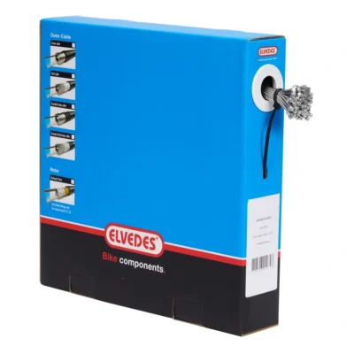 Schakel binnenkabel Elvedes 2250 mm 7 x 7 draads RVS ø1,1mm met N-nippel ø4 x 4mm (doos à 100 stuks)