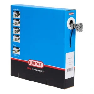 Schakel binnenkabel Elvedes 2250 mm 7 x 7 draads RVS ø1,1 mm met N-nippel ø4,5 × 4,5 (doos à 50 stuks)