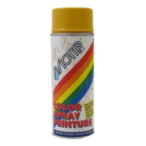 Spuitbus Motip 400 ml - goudgeel