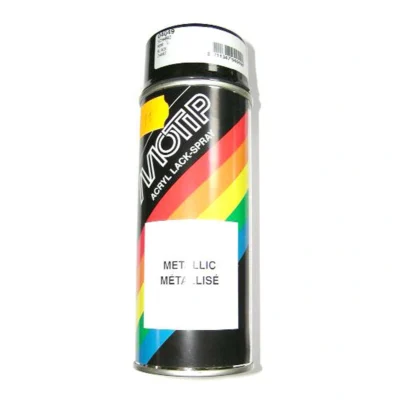 Spuitbus 400ml Metallic-Zwart