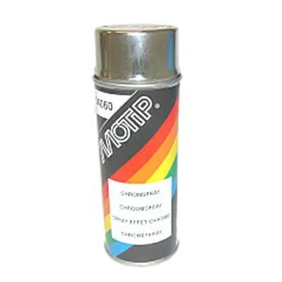 Spuitbus 400ml Chroom