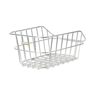Fietsmand Basil Cento met dragerbevestiging 45 x 33 x 21 cm - aluminium