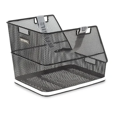 Fietsmand Basil Class 38 x 31 x 27 cm - zwart