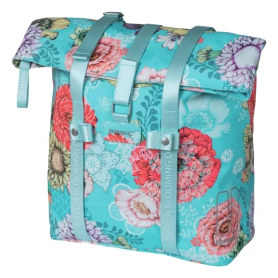 Fietstas Basil Bloom Field Shopper 20 liter 30 x 15 x 38 cm - sky blue