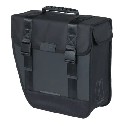 Fietstas Basil Tour Waterproof Left 14 liter 34 x 14 x 34 cm - zwart