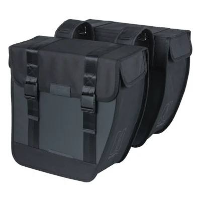 Dubbele fietstas Basil Tour Waterproof XL 35 liter 34 x 14 x 34 cm - zwart